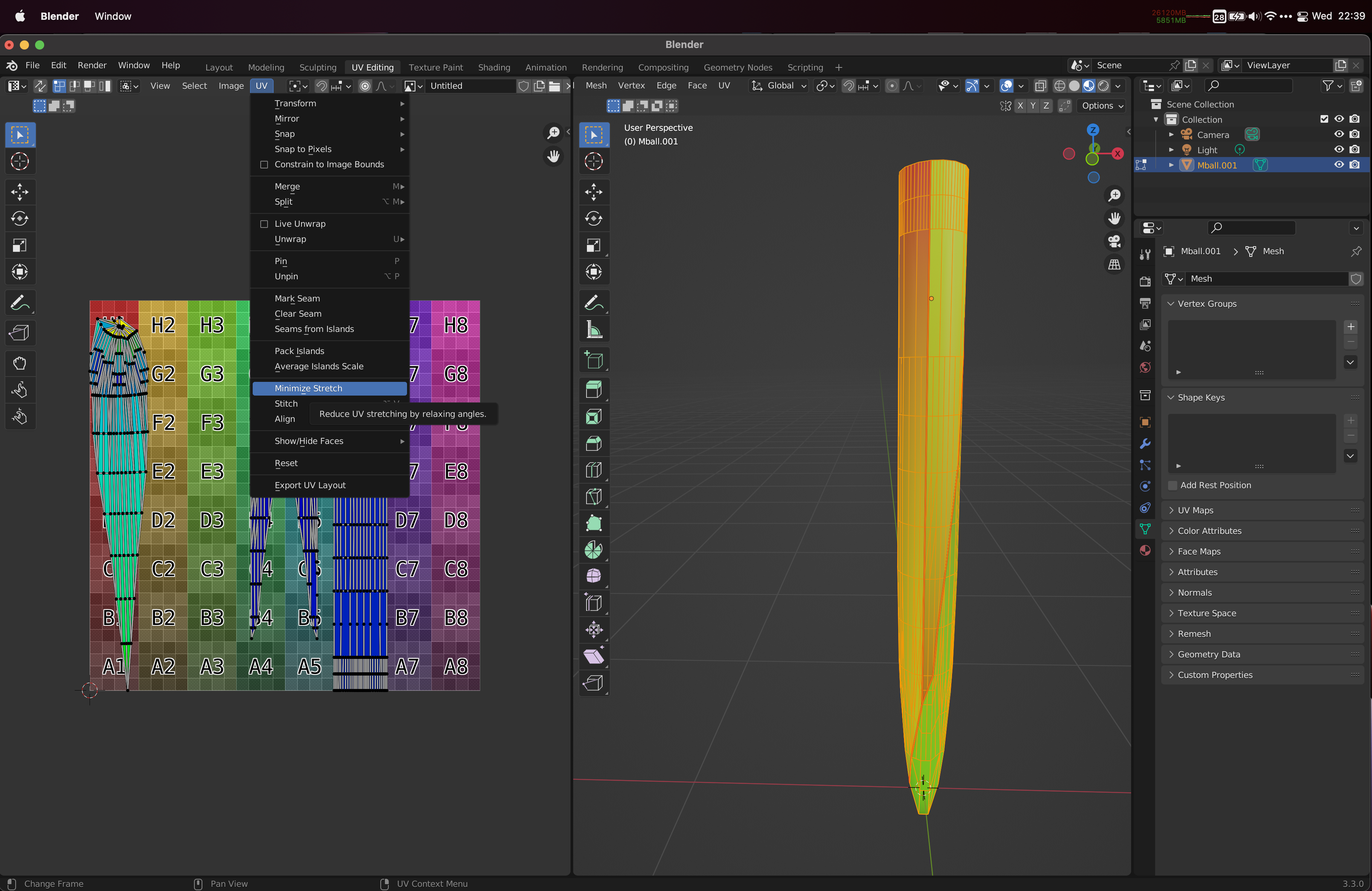 Making a Pattern from Blender